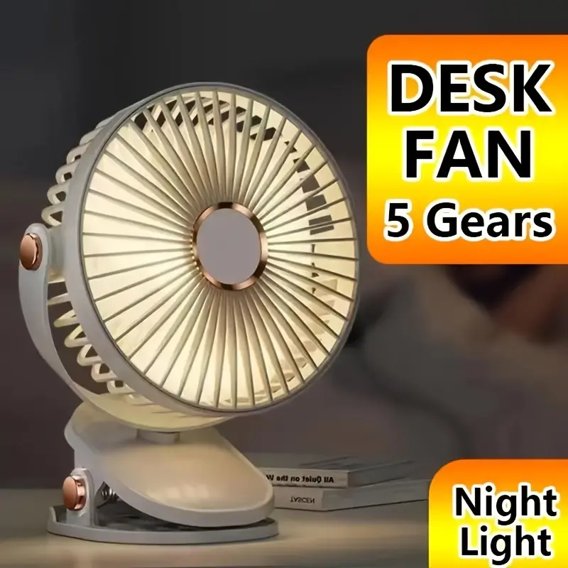 1800mAH Kipas Mini Portable Fan Table Fan Desktop Fan Handheld fan Clip fan Hanging fan Rechargeable Strong Wind 3 mode Mobile kipas battery Usb kipas  travel