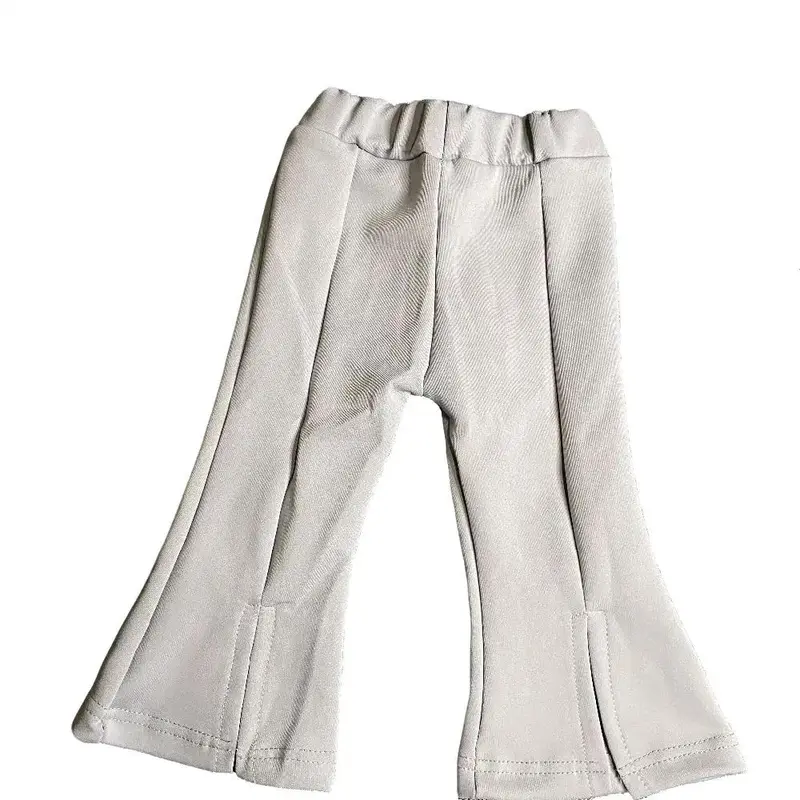 Celana Legging Cutbray Anak Perempuan BELAH DEPAN Bahan Scuba Polos Korean Fashion Model Terbaru - Ukuran S - Ukuran M - Ukuran L 0