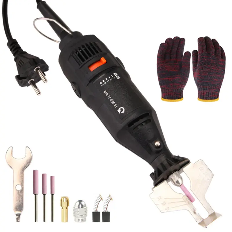 Máy Cưa Xích Điện Cầm Tay Mini, Bộ Dụng Cụ Mài Xích, Máy Mài Xích 2