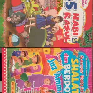 Buku Anak Gemar Belajar Sholat dan Berdoa disertai Juz Amma / Buku Islami