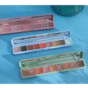 Eyeshadow 3600 Pallete 9 Warna Matte and Glitter eyeshadow