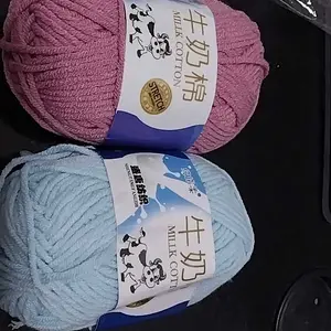 Benang Rajut Katun Susu 5PLY 50gr – Milk Cotton Yarn Import Crochet Knitting | 92 Warna Lengkap