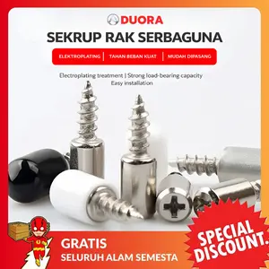 [COD] DUORA Ambalan Bulat Kayu, Kaca, Triplek, Besi – Rak Dinding Kabinet Minimalis