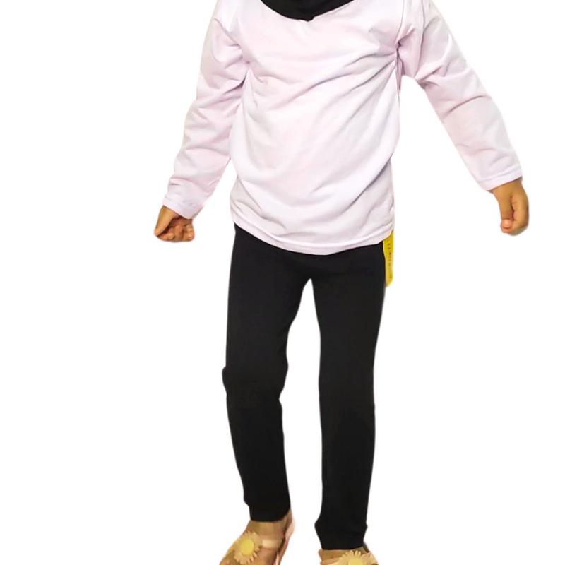 Manset Anak Kaos PAUD TK SD 2-8 Tahun S M L Inner Dress Baju Dalaman Kids Cewek Cowok Laki Spandek Premium adem Lembut Nyerap Keringat 5