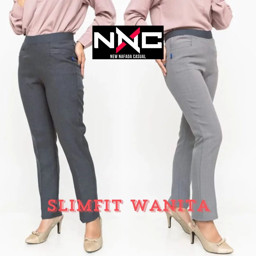 Celana slimfit wanita Premium by nafada casual