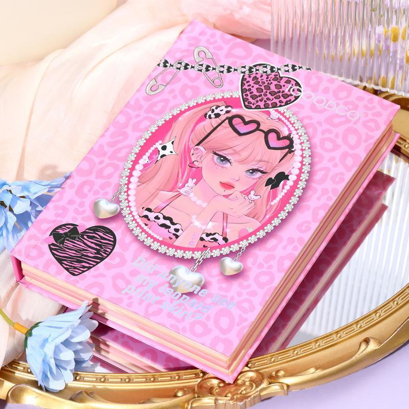 IGOODCO 43 Warna bayangan mata Plat Glitter Powder Cosmetics Women Funny Cover Book Frosted Glitter Powder Sequins Eye Makeup Palette eye shadow 8