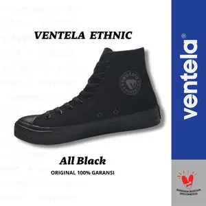 Ventela Ethnic High All Black - ORIGINAL