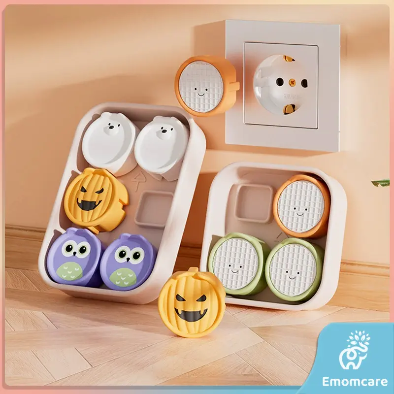 Tutup Stop Kontak Listrik Lucu Silikon Penutup Stop Kontak Colokan Listrik Safety Socket Cover Pengaman Otomatis Electrick