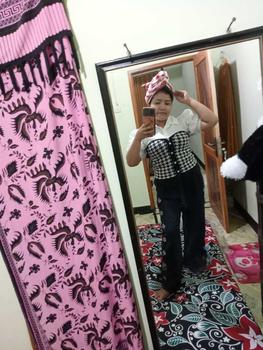 Product Review of Suzan Blouse Kemeja Mix Cotton Knit - Rajut Korea Style Atasan Wanita TM 70135 from S**i O**z 2