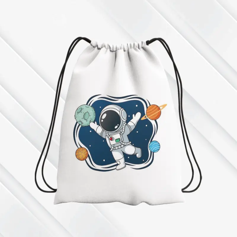 Tas Serut/Stringbag Fashion Anak Sekolah - Karakter ASTRONOT- Parasut Nylon 38cm x 30cm tasse 2025 0