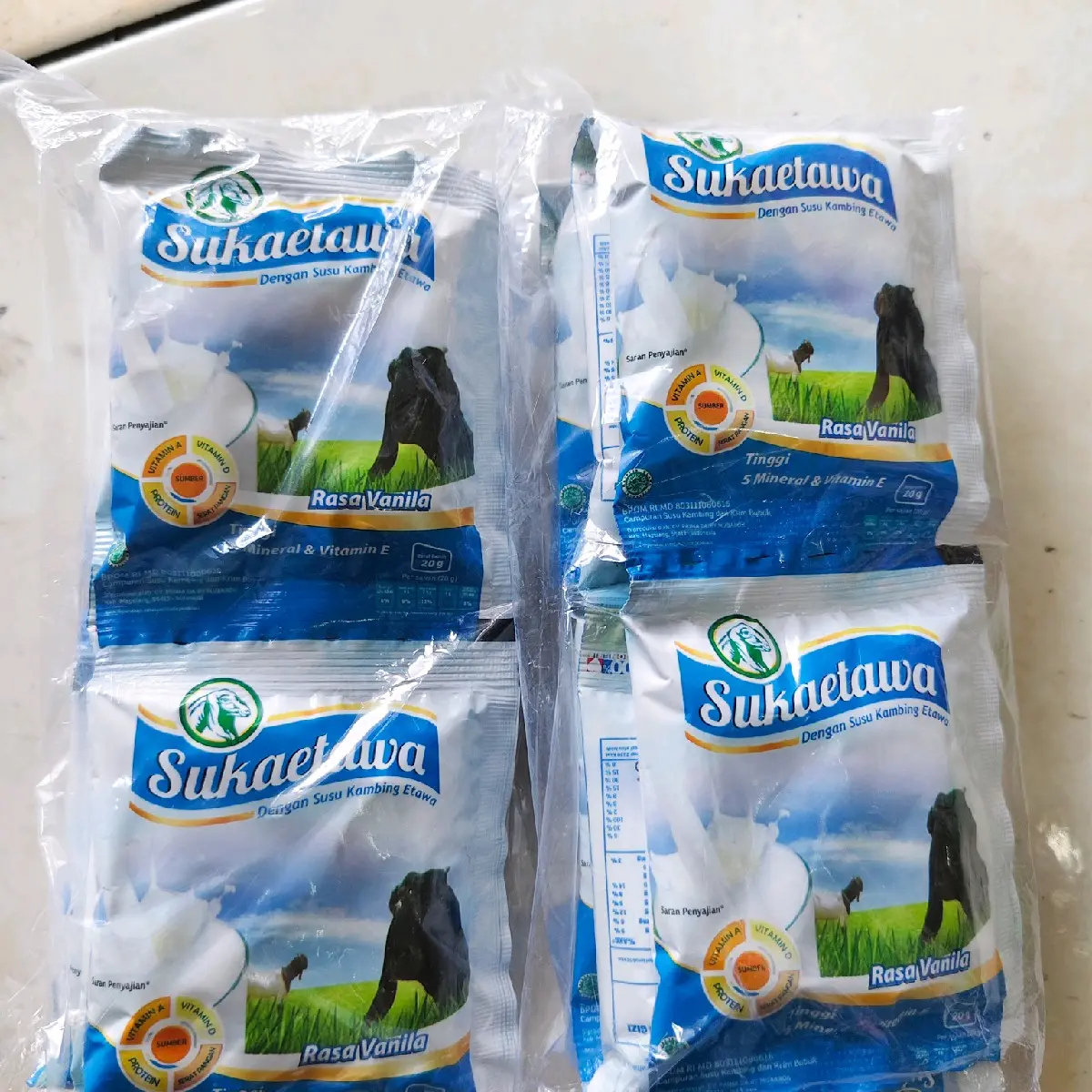 ETAWAKU sachet ~ Susu Kambing Etawa Sachet Asli Original (isi 10 sachet)