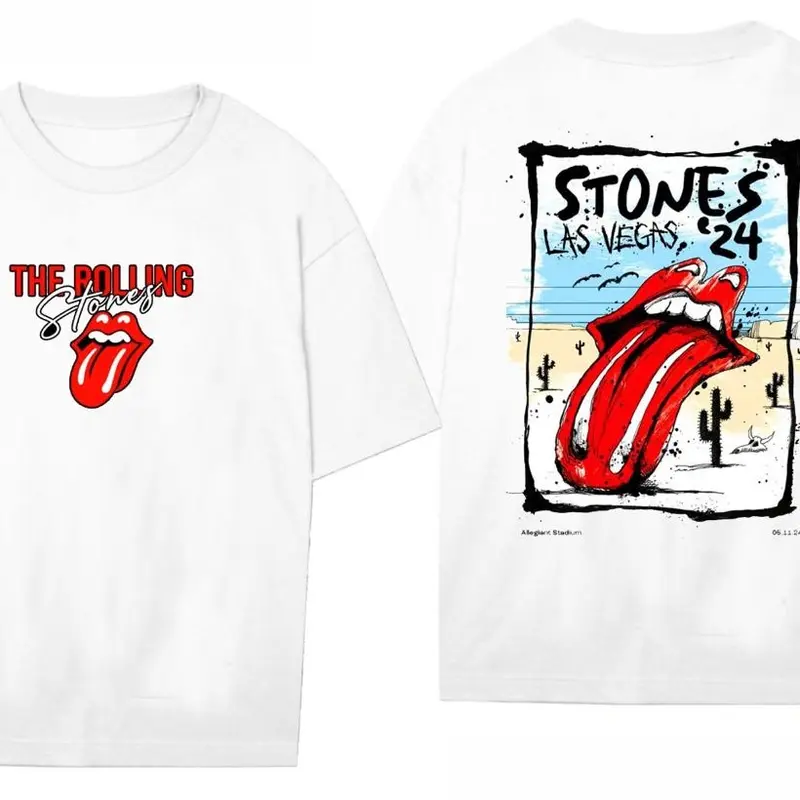 Baju kaos atasan murah STONES LAS VEGAS DTFRJ78880 - Distro Pria Dewasa Oblong Unisex Katun Keren 1