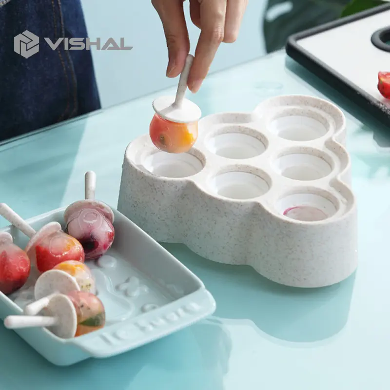 VISHAL DIY Es Batu Bulat Bola Ice Ball Maker CETAKAN ICE CREAM SILICONE PUDDING JELLY VS-37 3