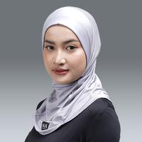 Gambar HIA EveryWear Areesa Sport Hijab Instan Slim Spandex Light Grey - Light Grey dari HIA EveryWear Kota Bandung 4 Tokopedia