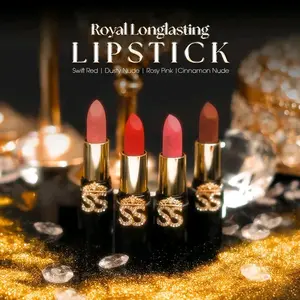 Shella Saukia Lipstik Matte SS Lipstick Bibir Original Gloss dengan Tekstur Matte Elegan dan Natural untuk Tampilan Cantik dan Tahan Lama - Glaze
