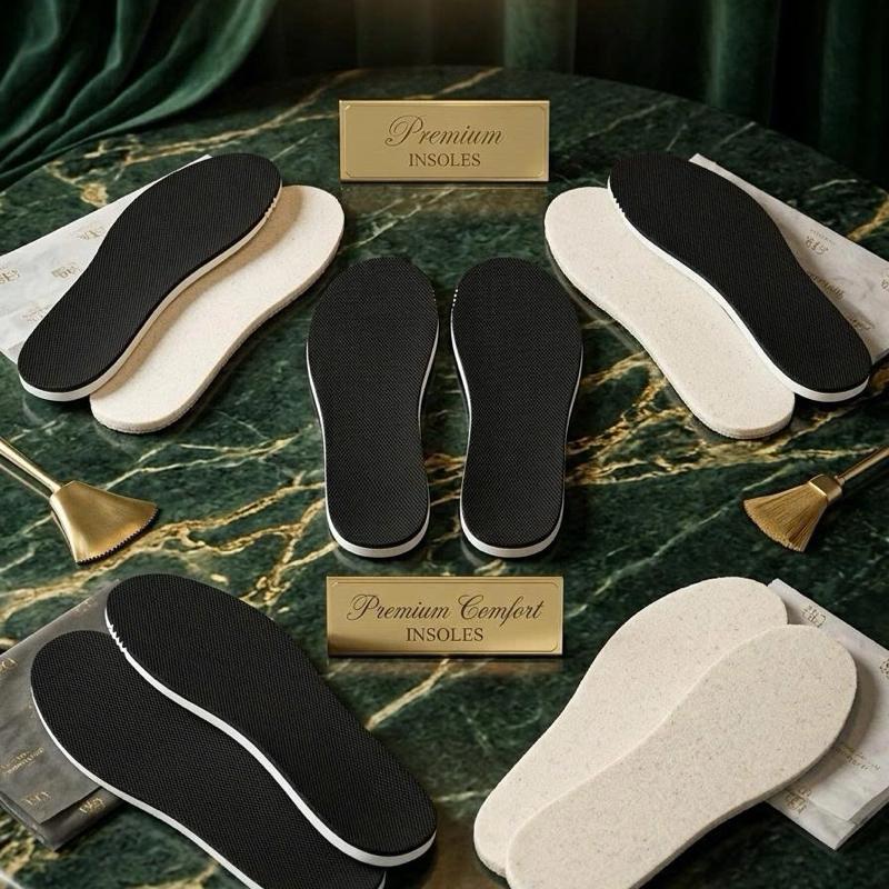 Lót Giày EVA2 Màu Đen Trắng Thoáng Khí Thấm Hút Mồ Hôi Êm Chân Cho Giày Sneakers Giày Da Và Các Loại Giày Thể Thao