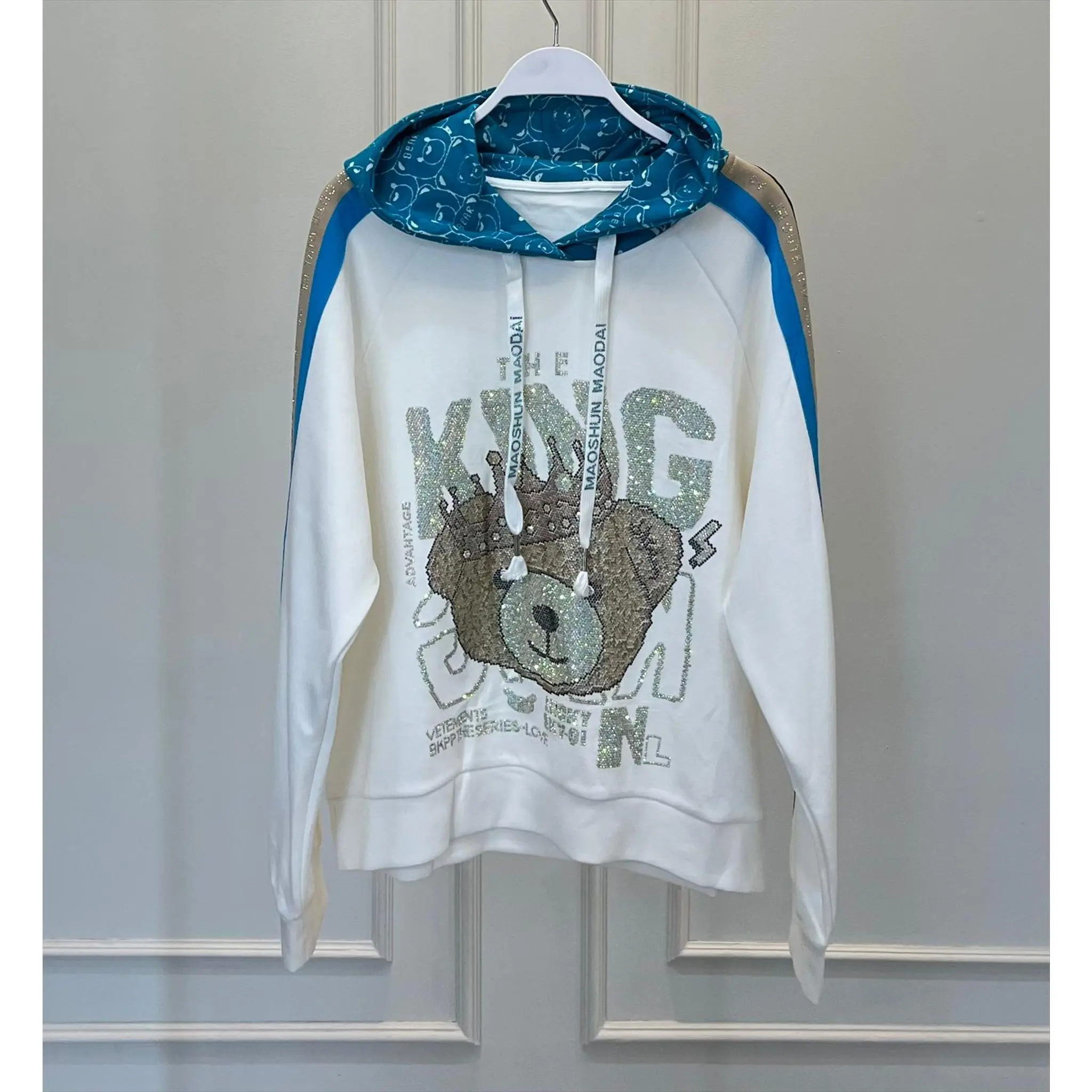 SWEATER OVERSIZE KOREAN CASUAL SWEATER KEKINIAN VARIASI MOTE TEMPEL
