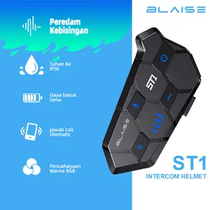 Headset Helm Motor BLAISE ST1 Suara HD Jernih Ada Fitur AI Tahan Air Garansi 365 Hari