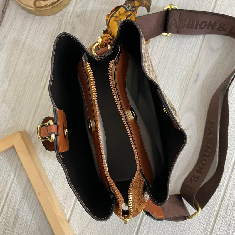 Tas Mewah Tas Slempang Wanita Bucket Bag T84016 5