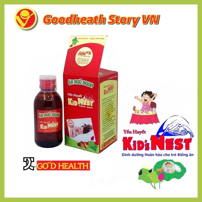 [Date mới kèm quà] Siro yến huyết kidnest tâm sen, siro ăn ngon cho bé, giúp bé ăn ngon, siro ăn ngon ngủ ngon, hết biếng ăn Vitamin Men Vi Sinh lysine