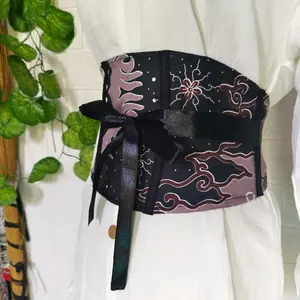 OBI belt Korset Batik kekinian ala korean style Motif batik - outfit kondangan OBY BATIK