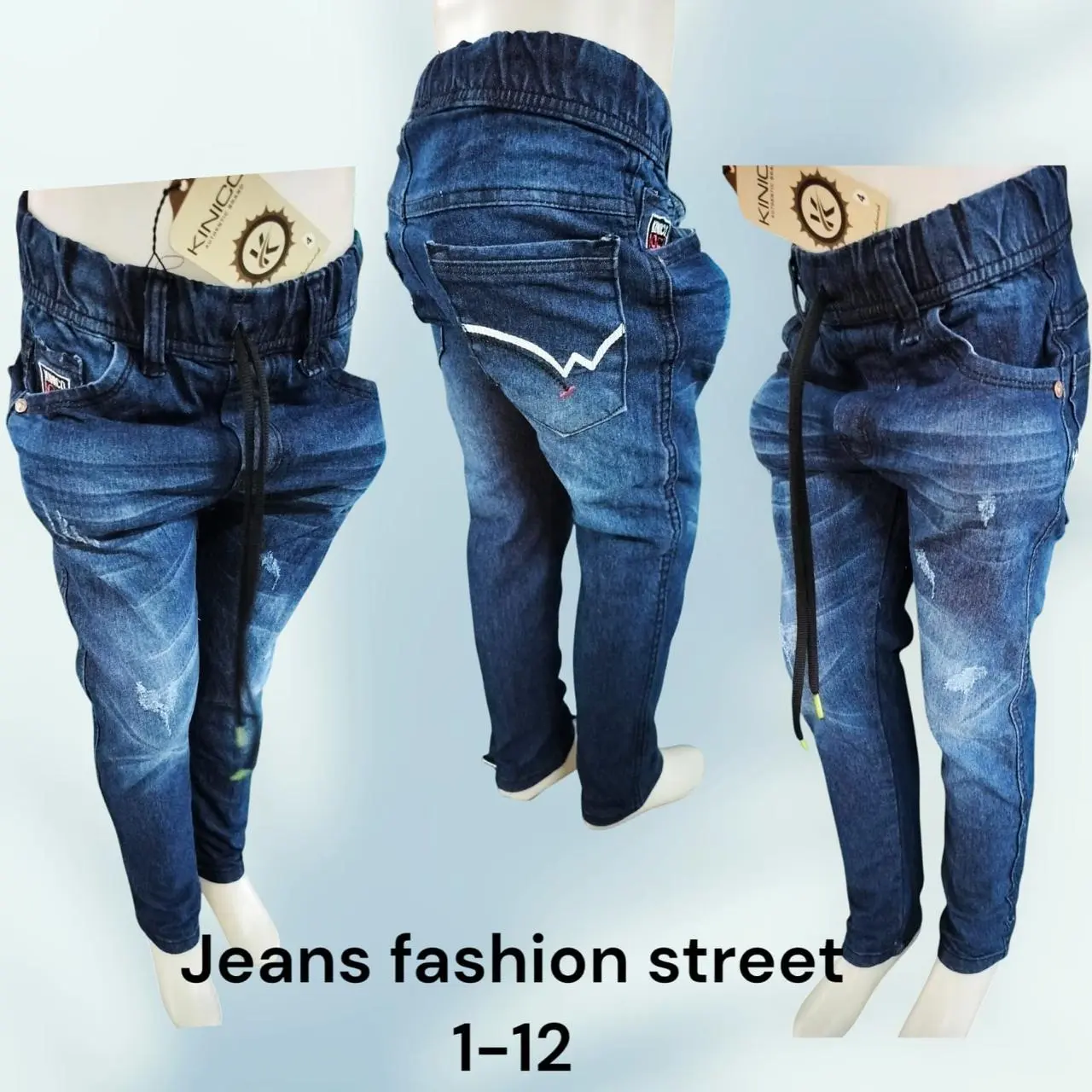 Celana Jeans Anak Cowok Murah - Grosir Jeans Anak Laki - Fashion Bordir
