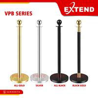 Gambar Extend Tiang Pembatas Antrian Antrean VIP Emas Gold Besi Steel Queue Line Pole Tali Bludru Velvet Stand VPB Series - Tiang Steel dari Foyu Photo Kota Administrasi Jakarta Selatan 4 Tokopedia