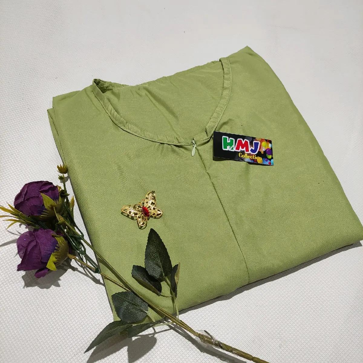 Gamis Amira Gamis basic polos katun