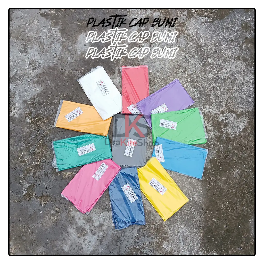 [ECERAN PER METER] Plastik Layangan Cap BUMI 0.3