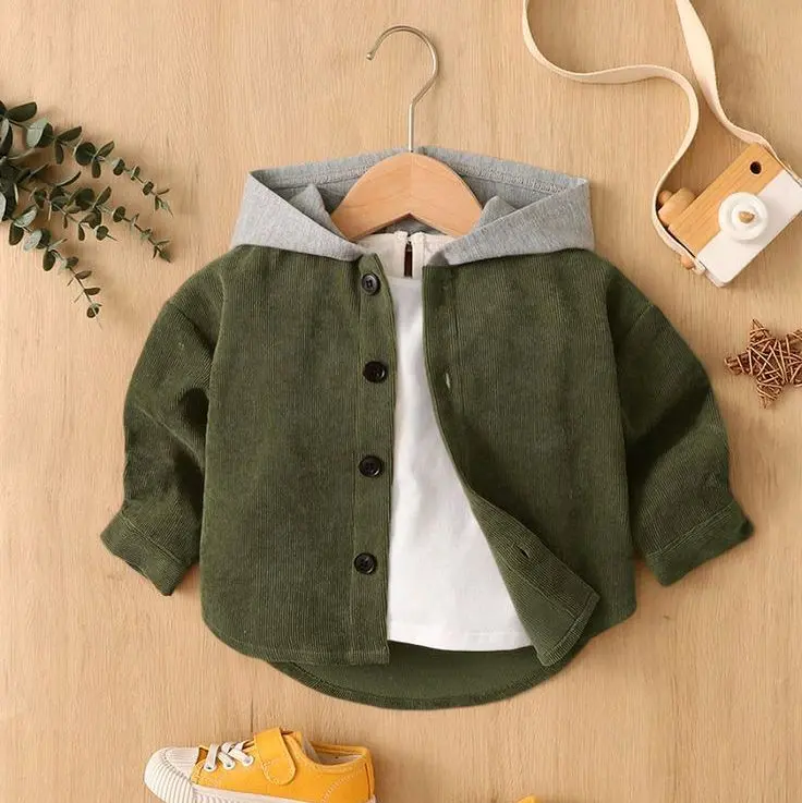 Lucy&Yak Outer Anak / Kemeja Anak / Kemeja Corduroy Anak / Jaket Anak / Jaket Korduroi Anak