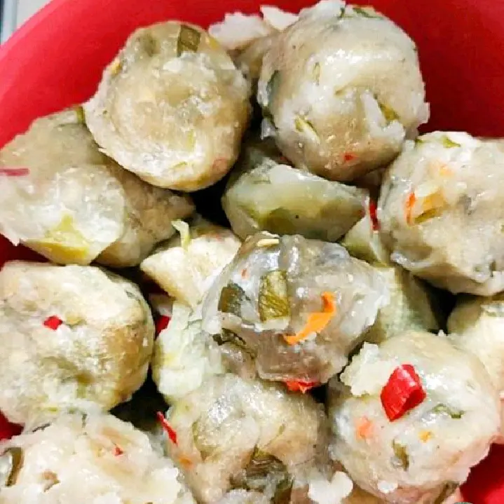 Baso Aci Tulang Rangu Termurah (Tanpa Bumbu) isi 20 butir / Guirh Pedas dan Lezat Asli Daging Sapi 8
