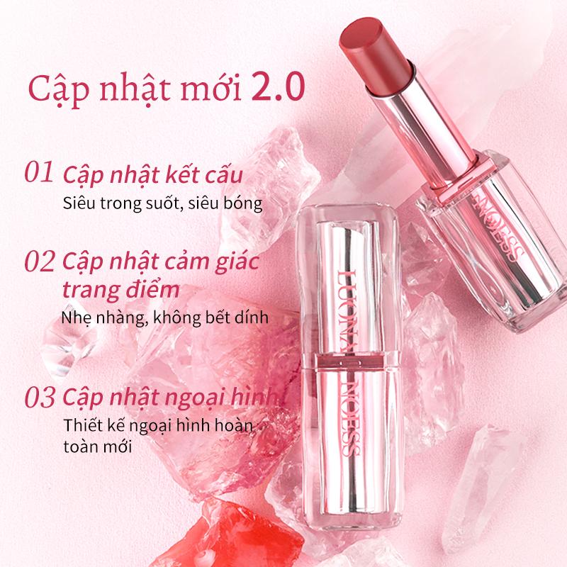 Son Dưỡng Môi Đổi Màu Lona Nữ Thần Macaroon Dưỡng Ẩm Giảm Đường Viền Môi Làm Sáng Môi Khỏa Thân Launch Mới