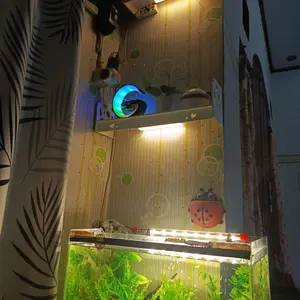 Blissful Mall 20/30/50CM Lampu Sensor Gerak Magnetic Motion Sensor Lampu Stick Panjang LED/Lampu tidur LED tombol multifungsi lampu belajar lampu lemari portable