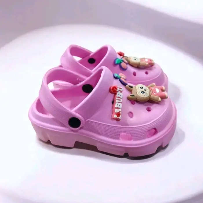 Sandal Baim Anak Perempuan Sandal Anak Cewek Motif Labubu Jelly Eva Ringan Nyaman Tali Belakang 0