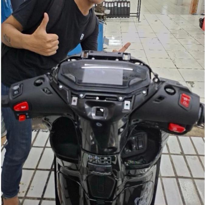 Saklar Vietnam Tombol Saklar Vietnam Merah Sein Hazard Pass Beam Honda Vario Beat Lengkap 3