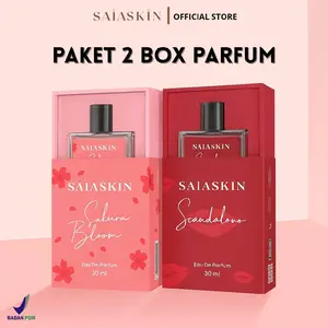 PAKET 2 BOX PARFUM SAIASKIN EDP 30ml PARFUM TAHAN LAMA