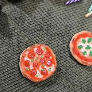 DIY Art And Craft Miniatur Properti Foto 3D Aksesoris Doll House Rumah Boneka Pizza