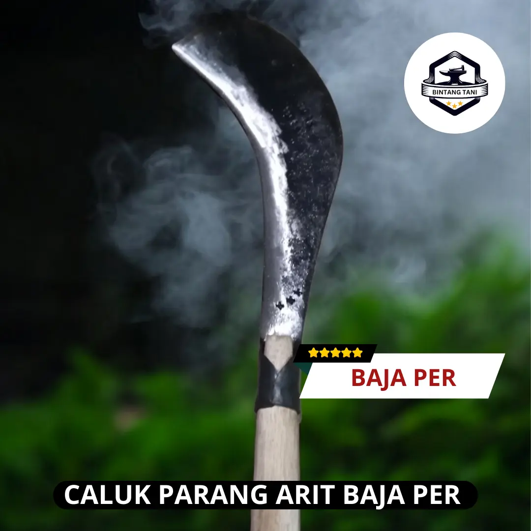 Caluk Parang Arit alat pemotong rumput Bahan Baja PER Premium Alat potong rumput
