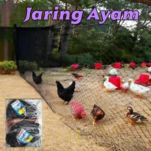 Jaring Pagar Ayam Lebar 3 Meter Panjang 25 Meter Serbaguna untuk Kandang Ayam Pagar Tanaman & Kebun Fleksibel dan Praktis
