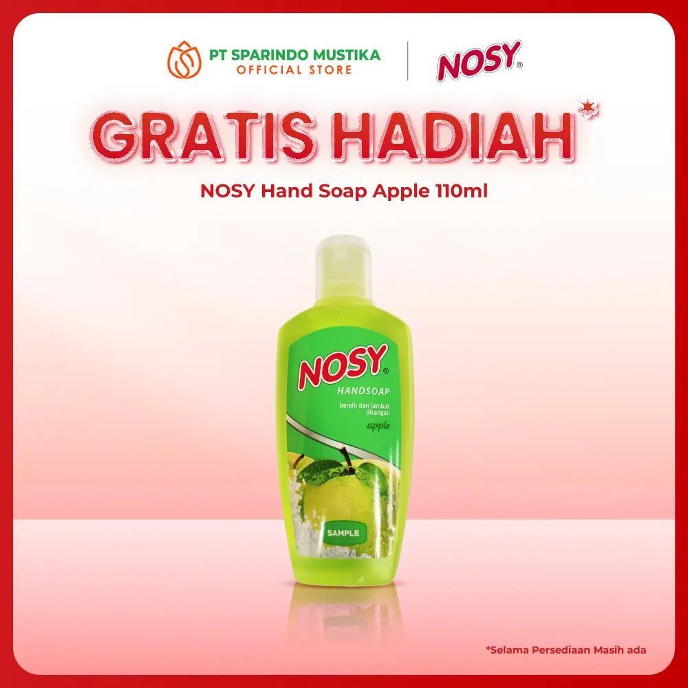 [HADIAH] Nosy Hand Apple 110ml (Sample Size)