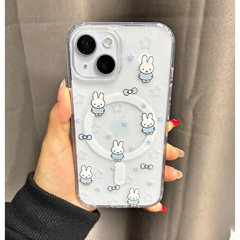 Vỏ hút từ tính cho Apple iPhone 18promax17pro / 16/15/1413 thỏ