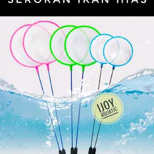 SEROKAN BULAT serokan ikan hias seser jaring ikan 2pcs