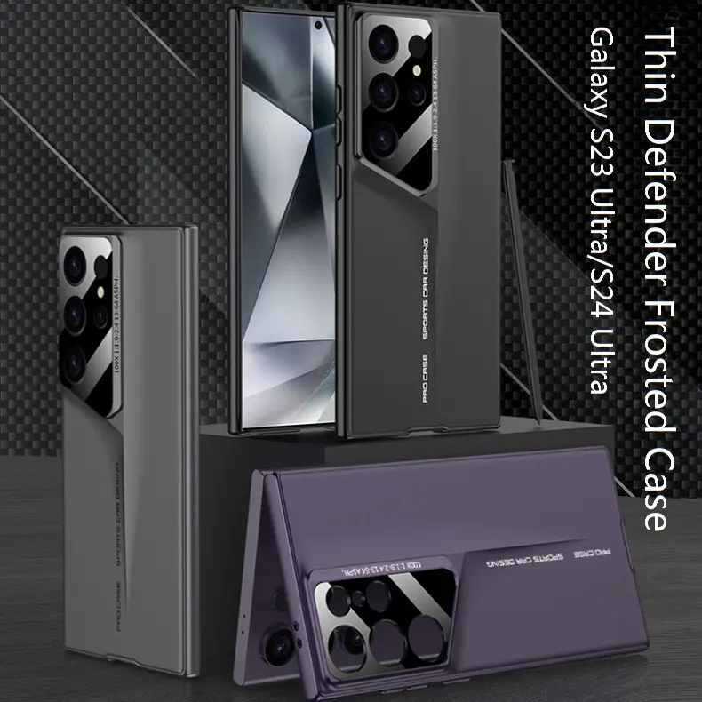 Ultra-luxury Blade Warrior Thin Hard Matte Phone Case Shockproof Protective Cover