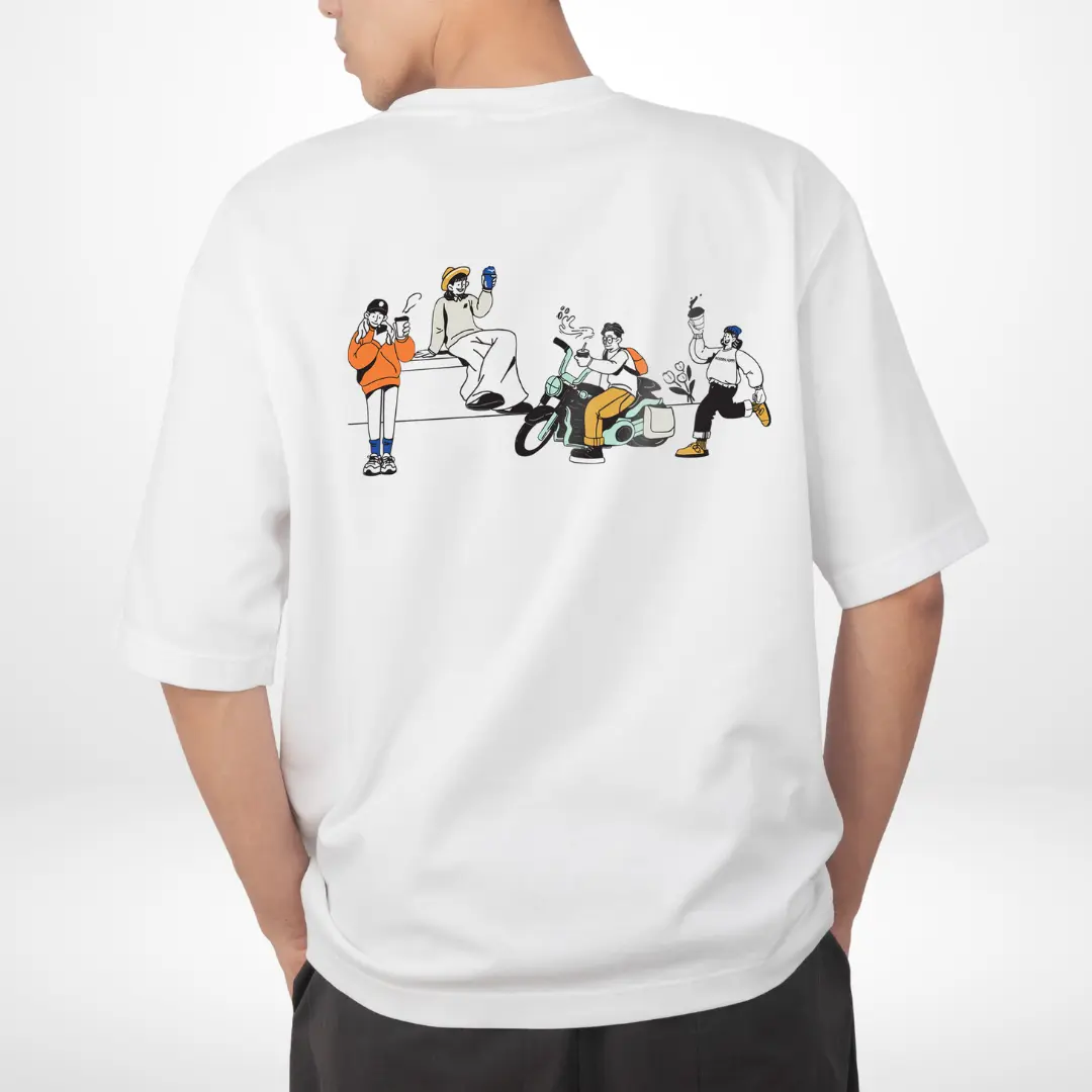 Modern Hippi Brand T-Shirt | “A Coffee That Fits Your Rhythm”