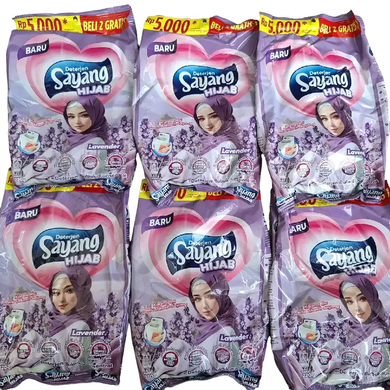PAKET 5 SABUN SAYANG BUBUK 220GRAM  !! GERCEP BOSSKU 0