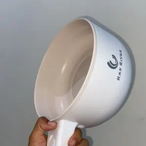 HAN RIVER Panci listrik multifungsi 2L lapisan keramik anti lengket//Panci Elektrik Penggorengan / fry pan anti lengket Pemanas Peralatan  [COD]