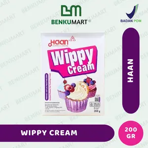 Haan Wippy Cream 200 gr Box | Whip cream bubuk