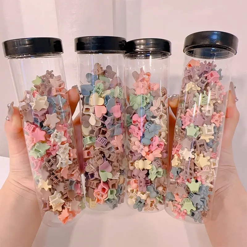 ￼MFH - 100PCS JEPIT RAMBUT ANAK MINI TABUNG JEPIT KARAKTER ANAK JEPIT RAMBUT KECIL LUCU ANAK