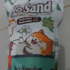 Pasir Hamster Tosand Bathing sand 500gr free 100gr Kualitas Premium