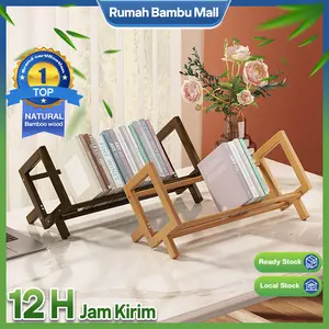 [RBM]Rak buku desktop rak buku kecil anak-anak penyimpanan sederhana meja penyimpanan ambang jendela meja samping tempat tidur jendela ceruk